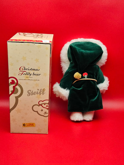 Steiff musical christmas bear with box and certificate