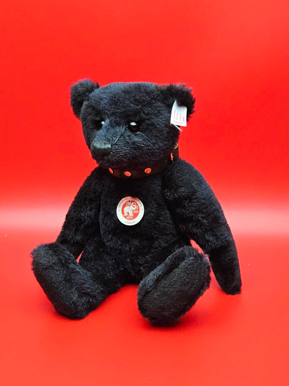 Steiff dark blue alpaca teddy #038280