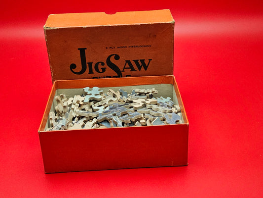 Vintage jigsaw puzzle