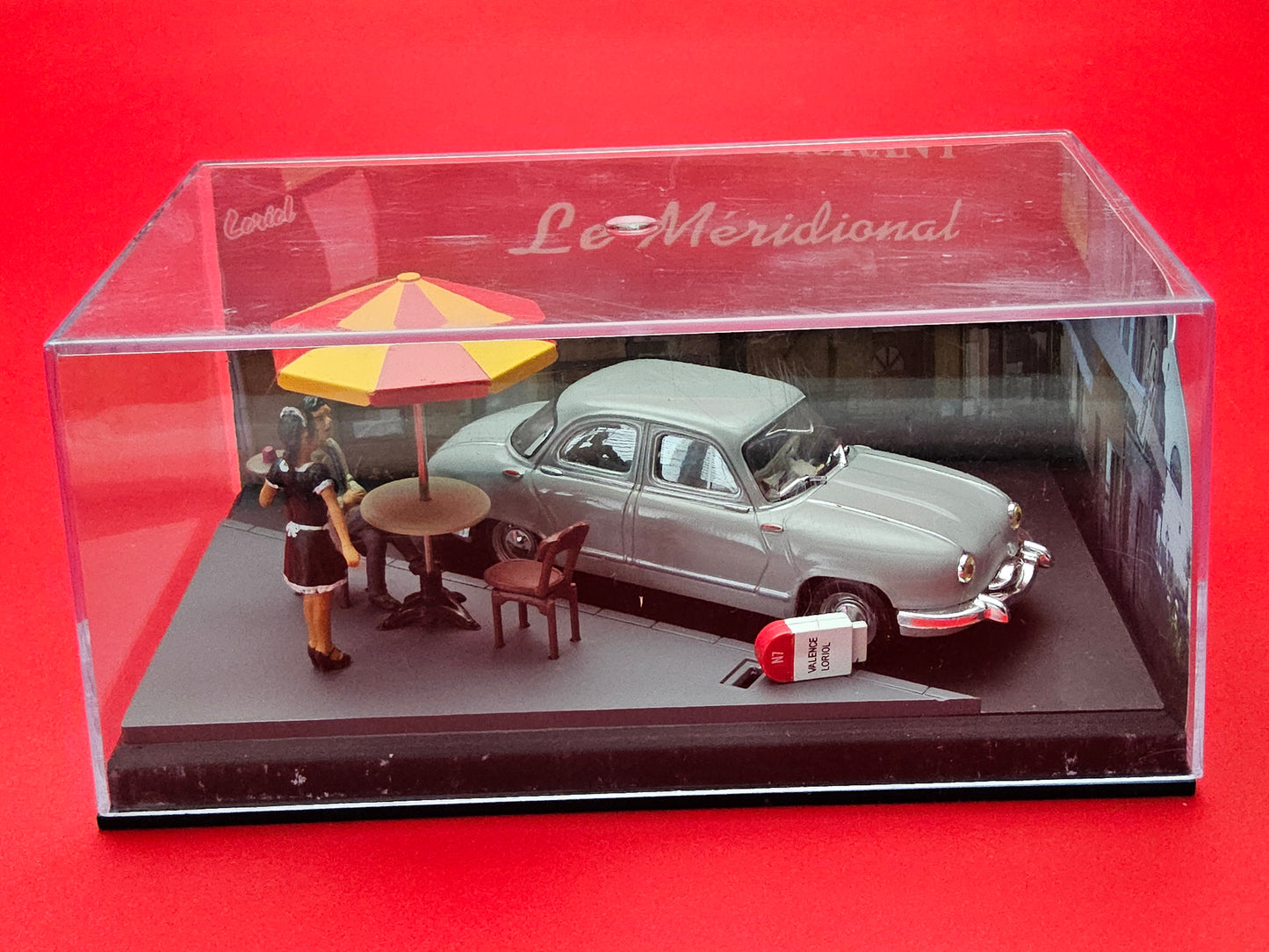 La route bleue diorama Panhard Dyna Z