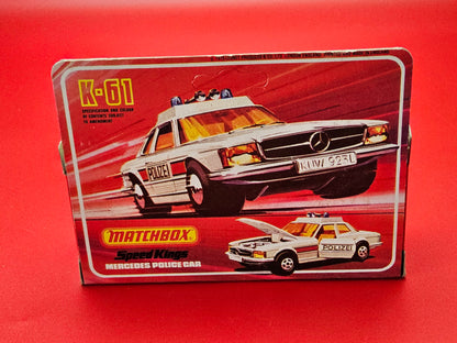 Matchbox #K61 mercedes police xar sealed im original box