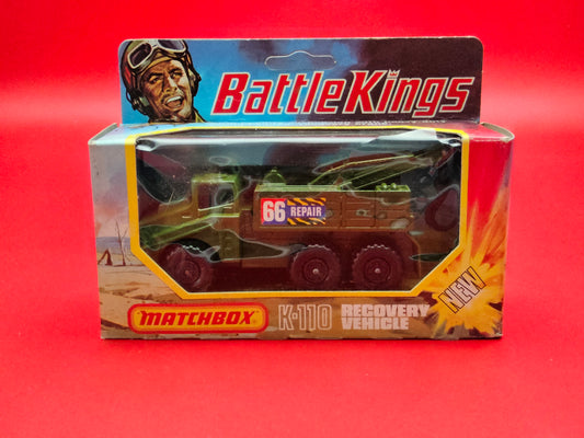 Matchbox battlekings #K110 recovery truck sealed in original box