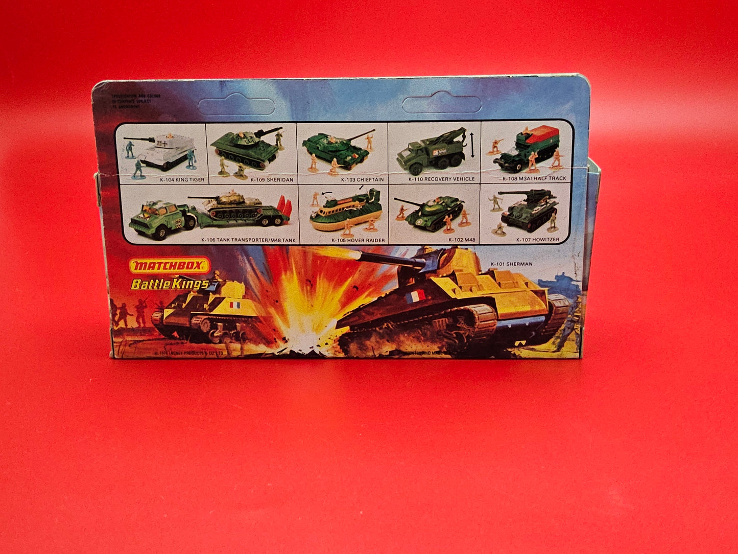 Matchbox battlekings #K112 DAF ambulance sealed in original box