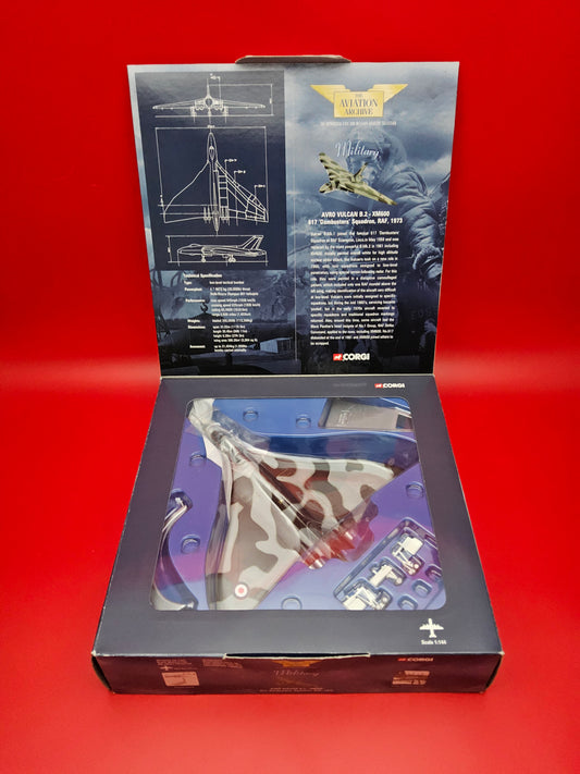 Corgi #AA31201 military Avro Vulcan B2 model sealed in original box
