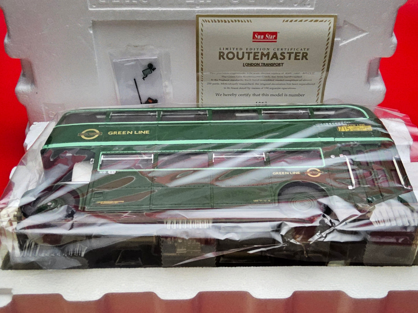 Sunbeam route master bus sealed in original packaging