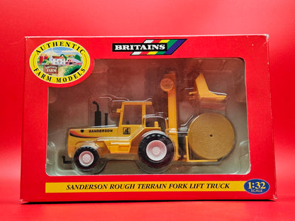 Britain's #9513 Sanderson rough terrain forklift truck sealed in original packaging