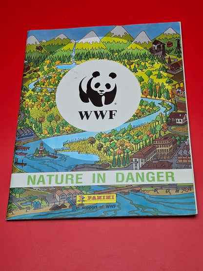 Rare pannini WWF sticker album 100% complete