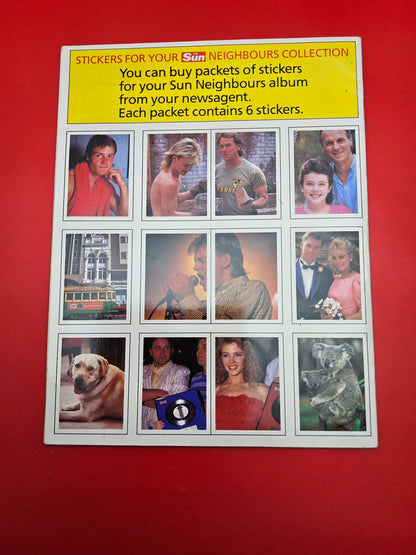 Neighbours sticker album 100% complete