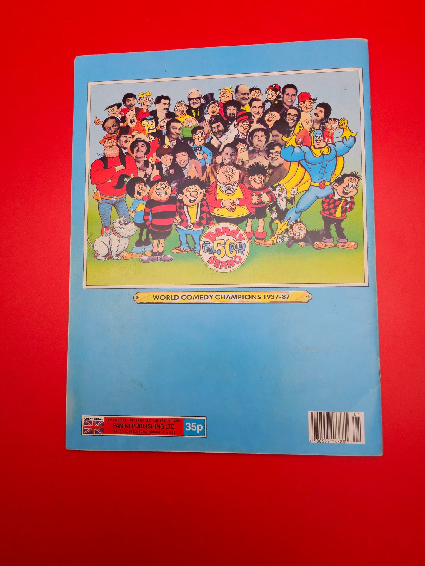 Beano sticker album 100% complete
