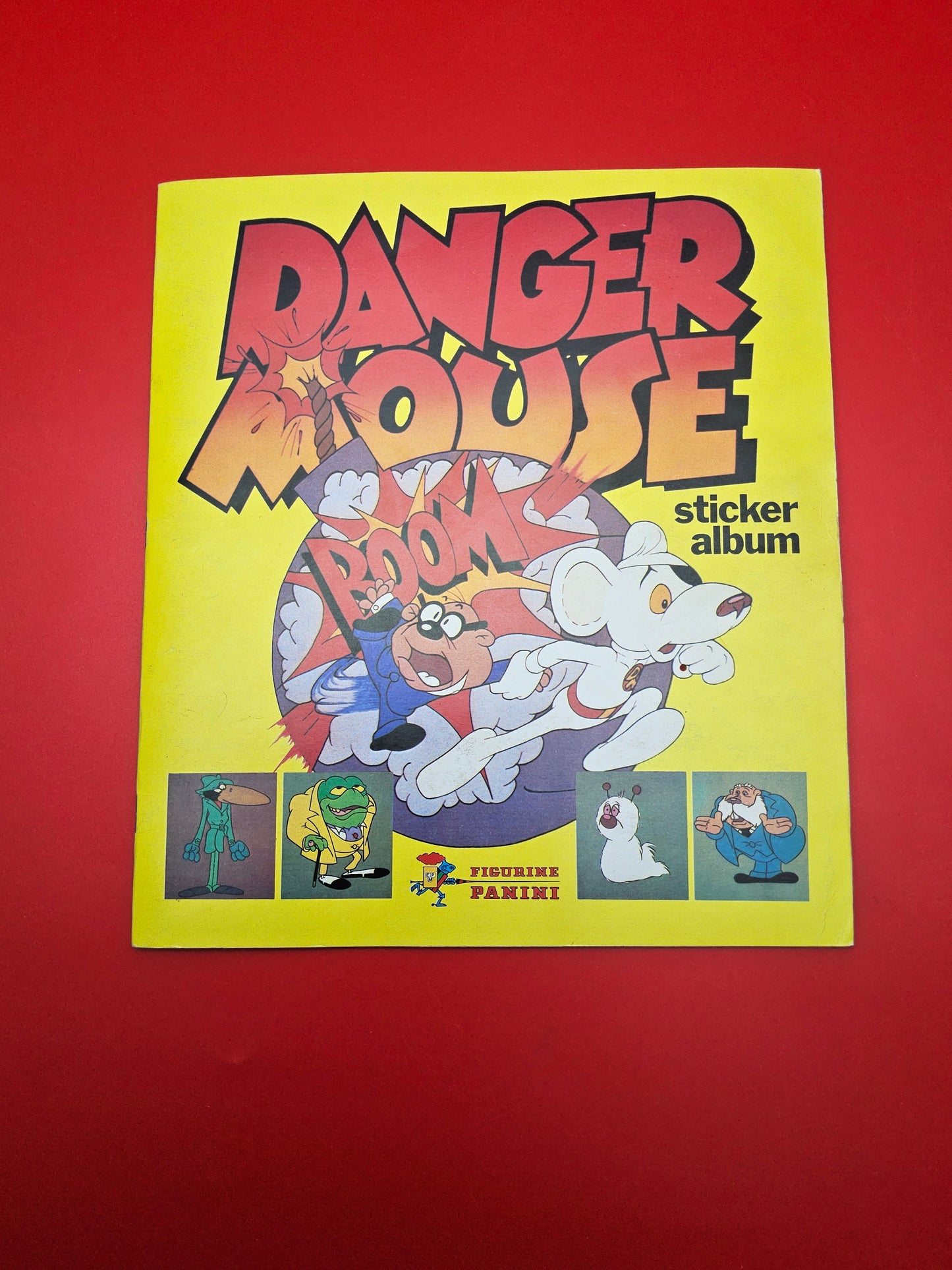 Danger mouse sticker album 100% complete