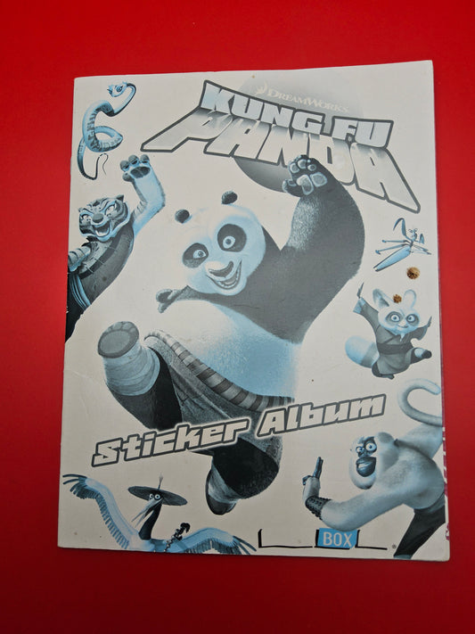 Kung fu panda sticker album 100% complete