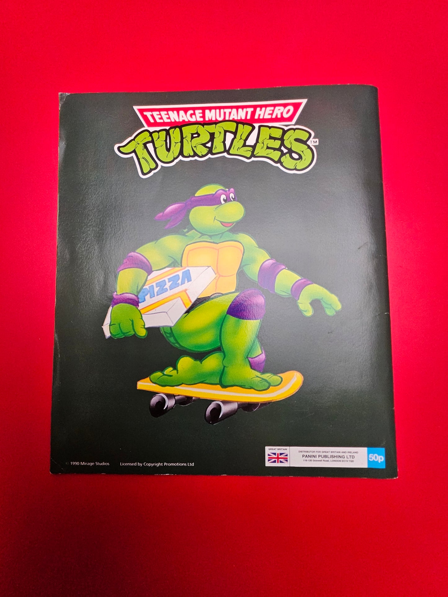 TMNT sticker album almost complete