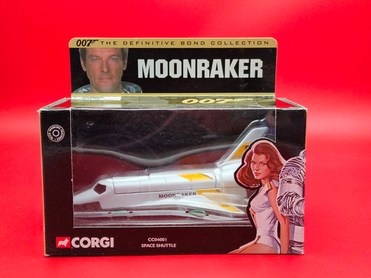 Corgi #CC04001 space shuttle Moonraker James Bond with original box