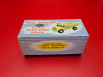 Dinky #965 euclid rear dump truck boxed