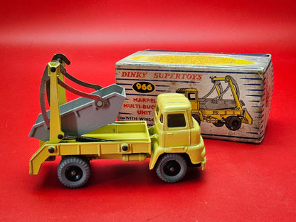 Dinky #966 marrel multi bucket unit with box