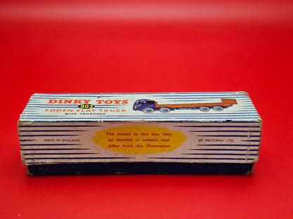 Dinky #903 foden flat truck with oriignal box