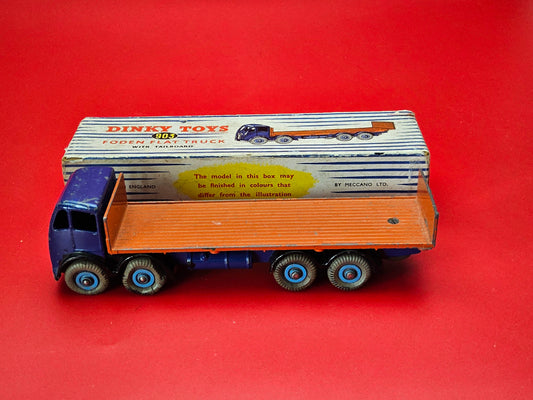 Dinky #903 foden flat truck with oriignal box