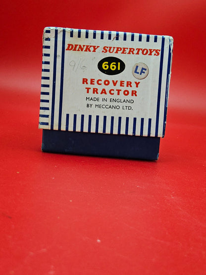 Dinky #661 recovery tractor with original box
