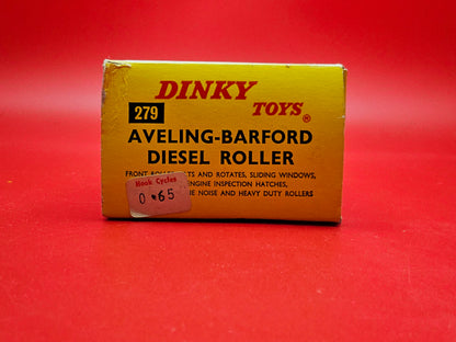 Dinky #279 Avelling-Barford Diesel Roller with original box