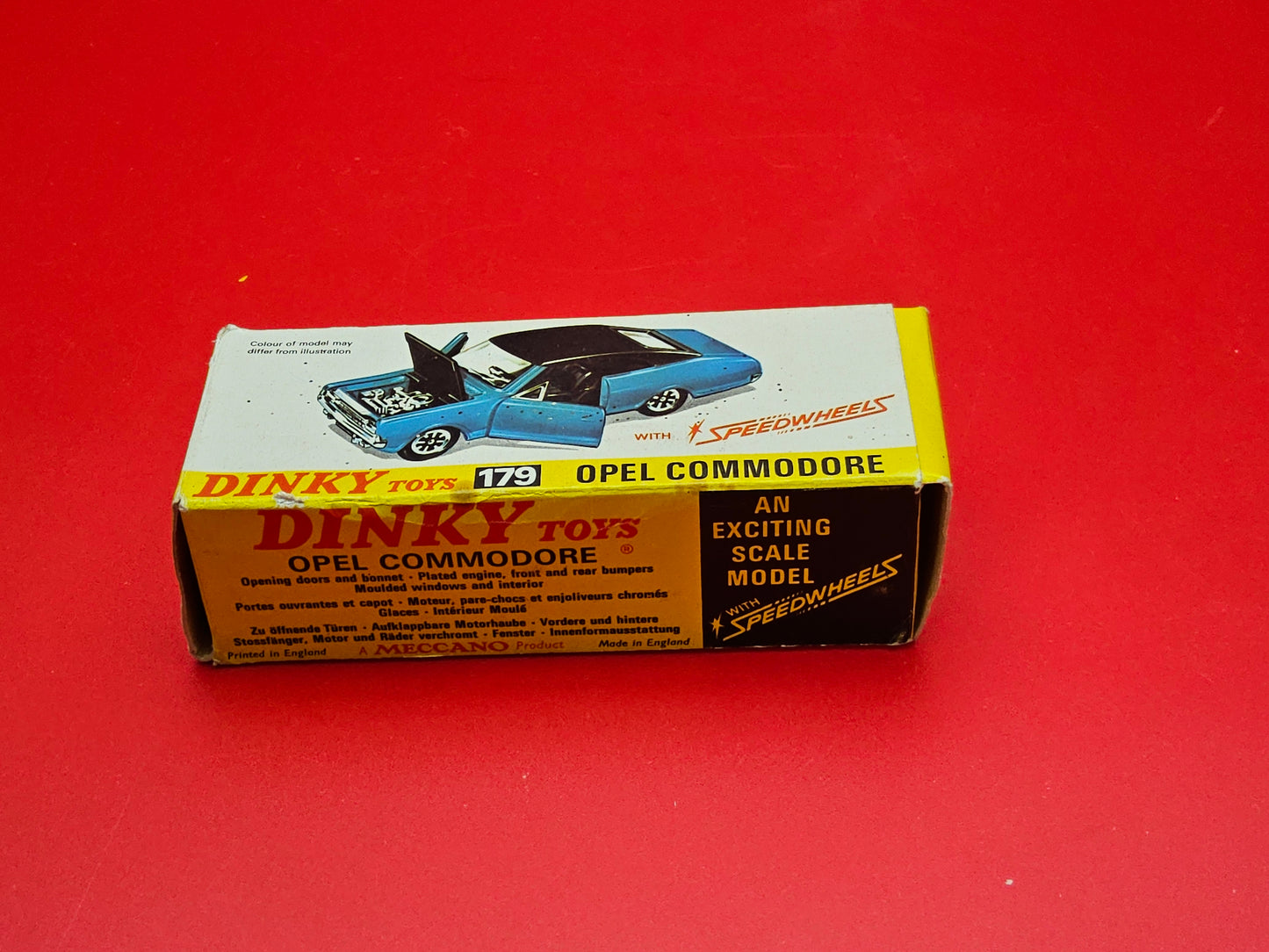 Dinky #179 opel commodore with original box