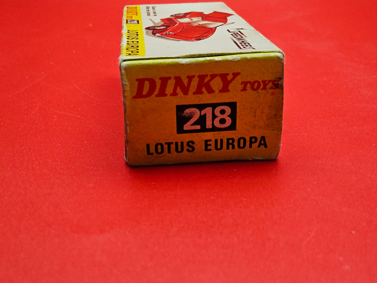 Dinky #218 Lotus europa with original box