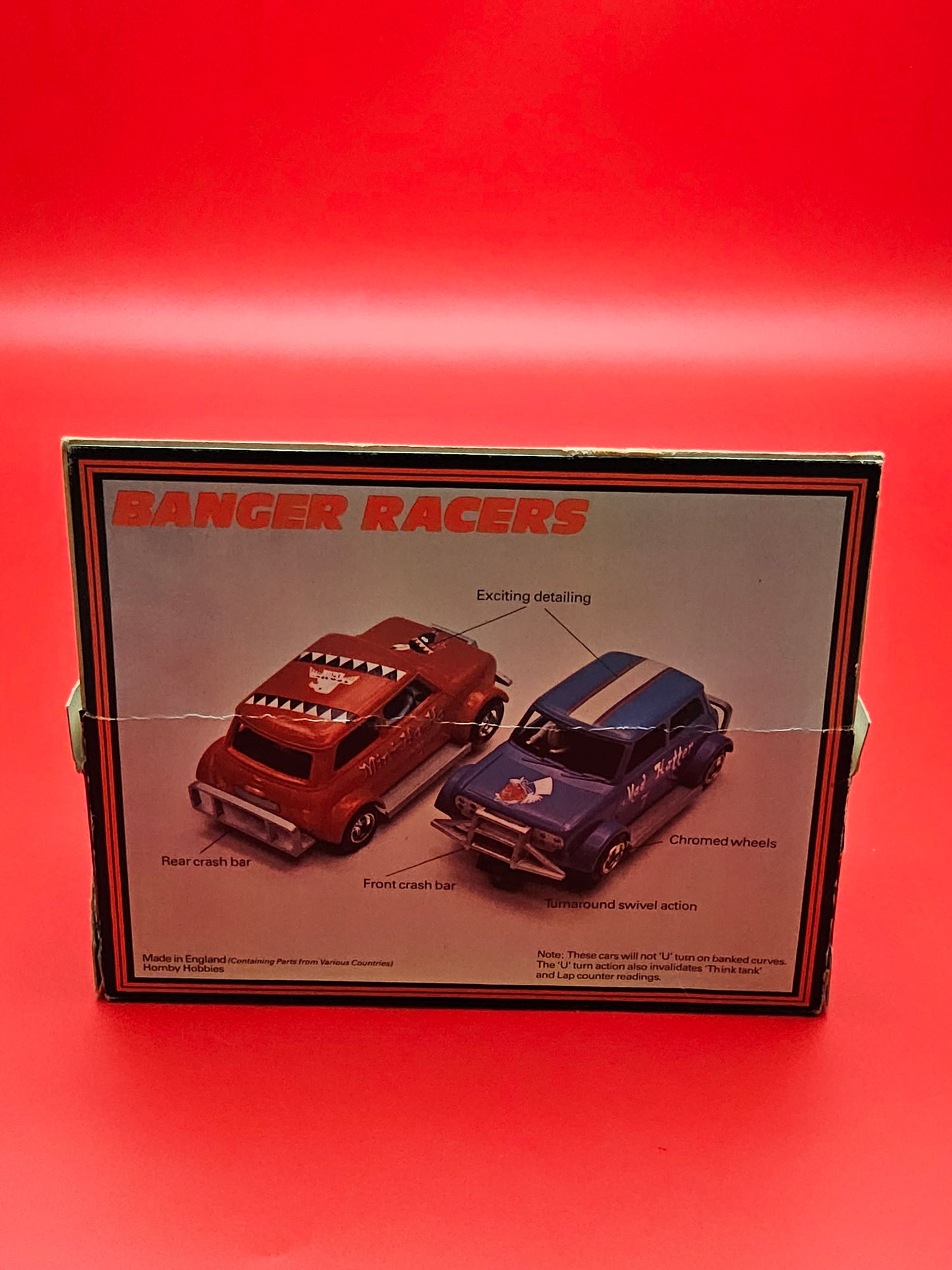 Scalextrics C291 mini banger Ha-Ha banger racer sealed in box