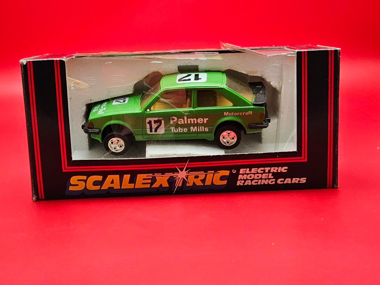 Scalextrics C375 XR3i with original box