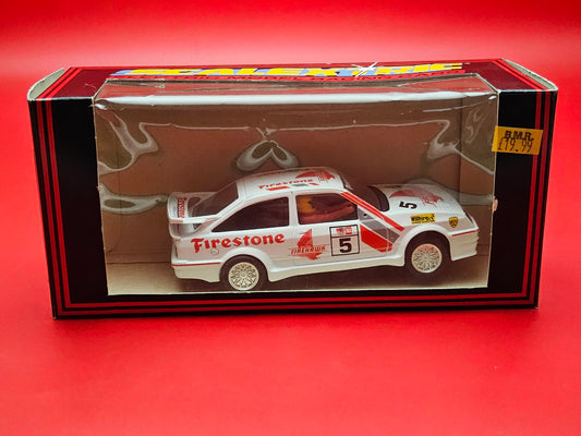 Scalextrics C 456 Ford Cosworth with box