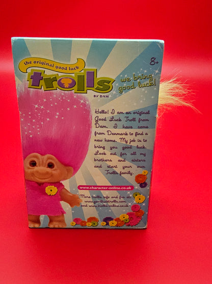 Vintage Dam troll in original packaging