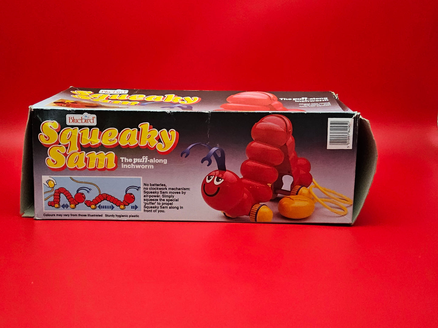 Bluebird squeaky Sam with original box