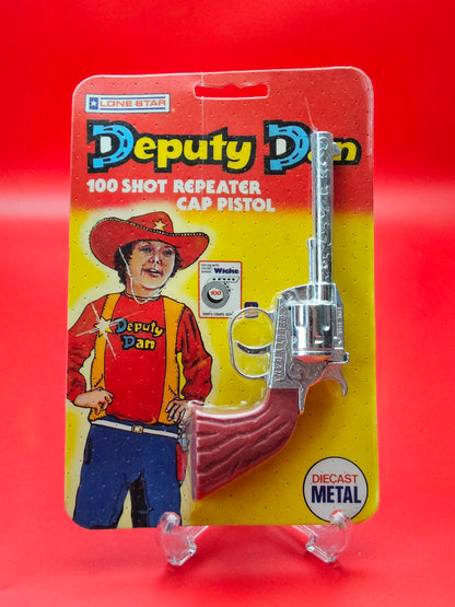Vintage cap gun sealed in original packaging