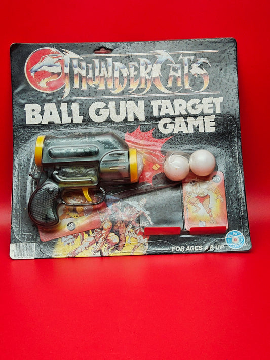 EXTREMELY RARE Thundercats ball gun target game sealed in original packaging