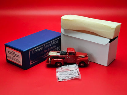 Brooklin model CSV 01 1948 ford f1 fire truck with original packaging