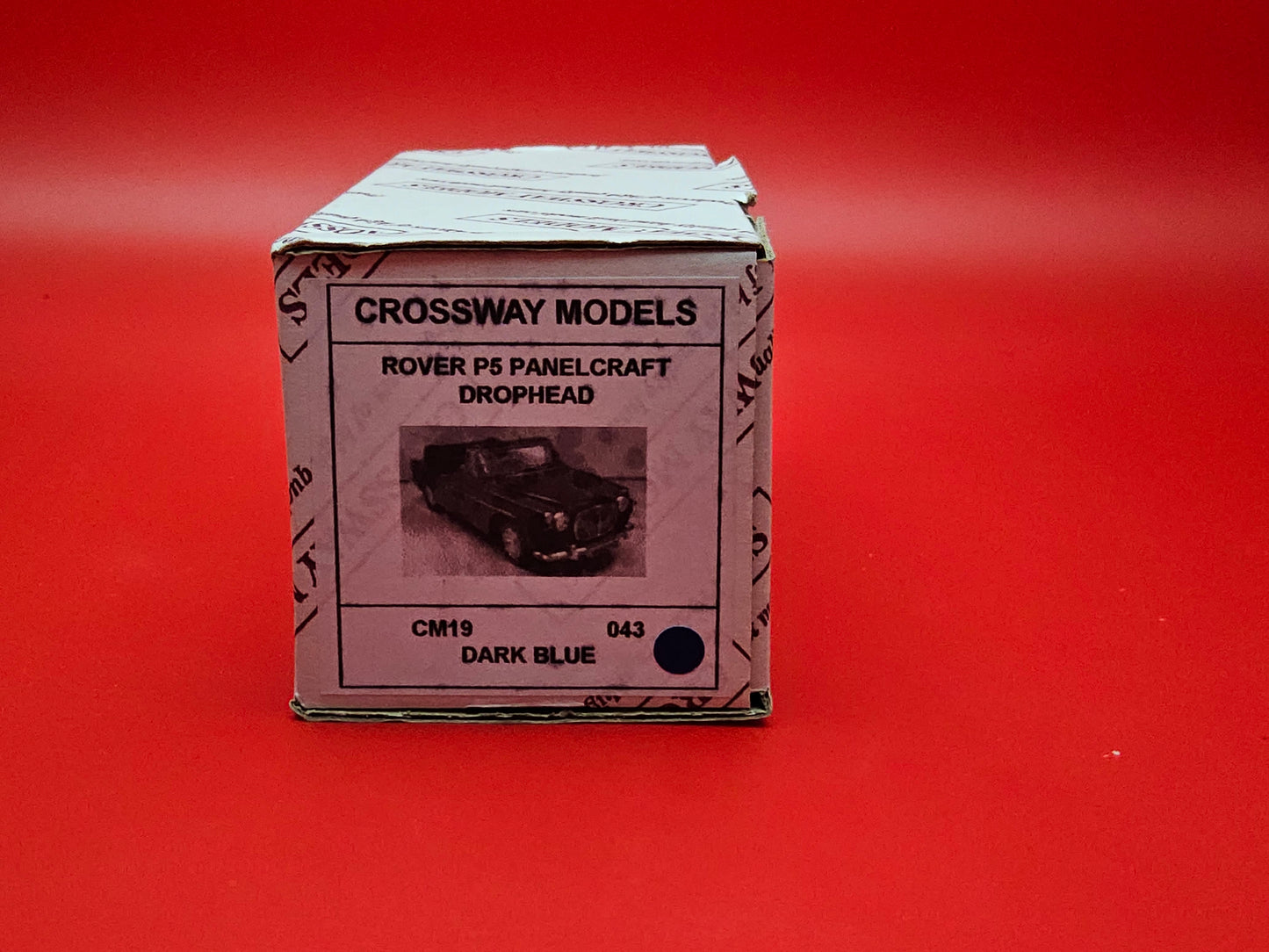 Crossway models #CM19 Rover P5 panelcraft drophead with original box