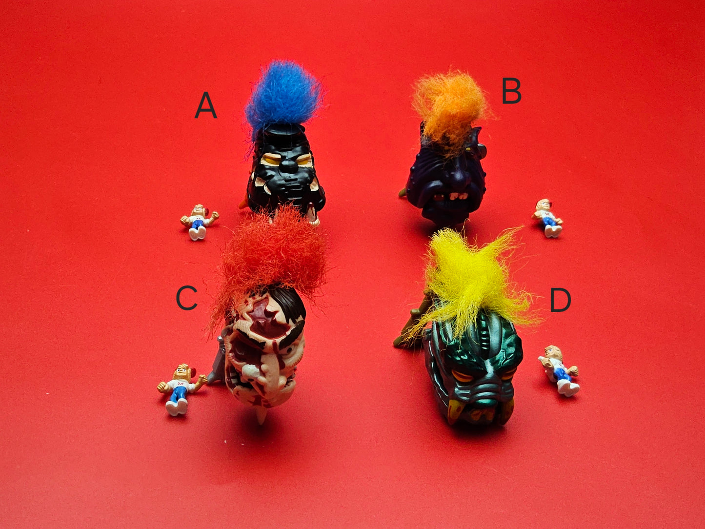 A selection of mighty max dread heads for you to choose from