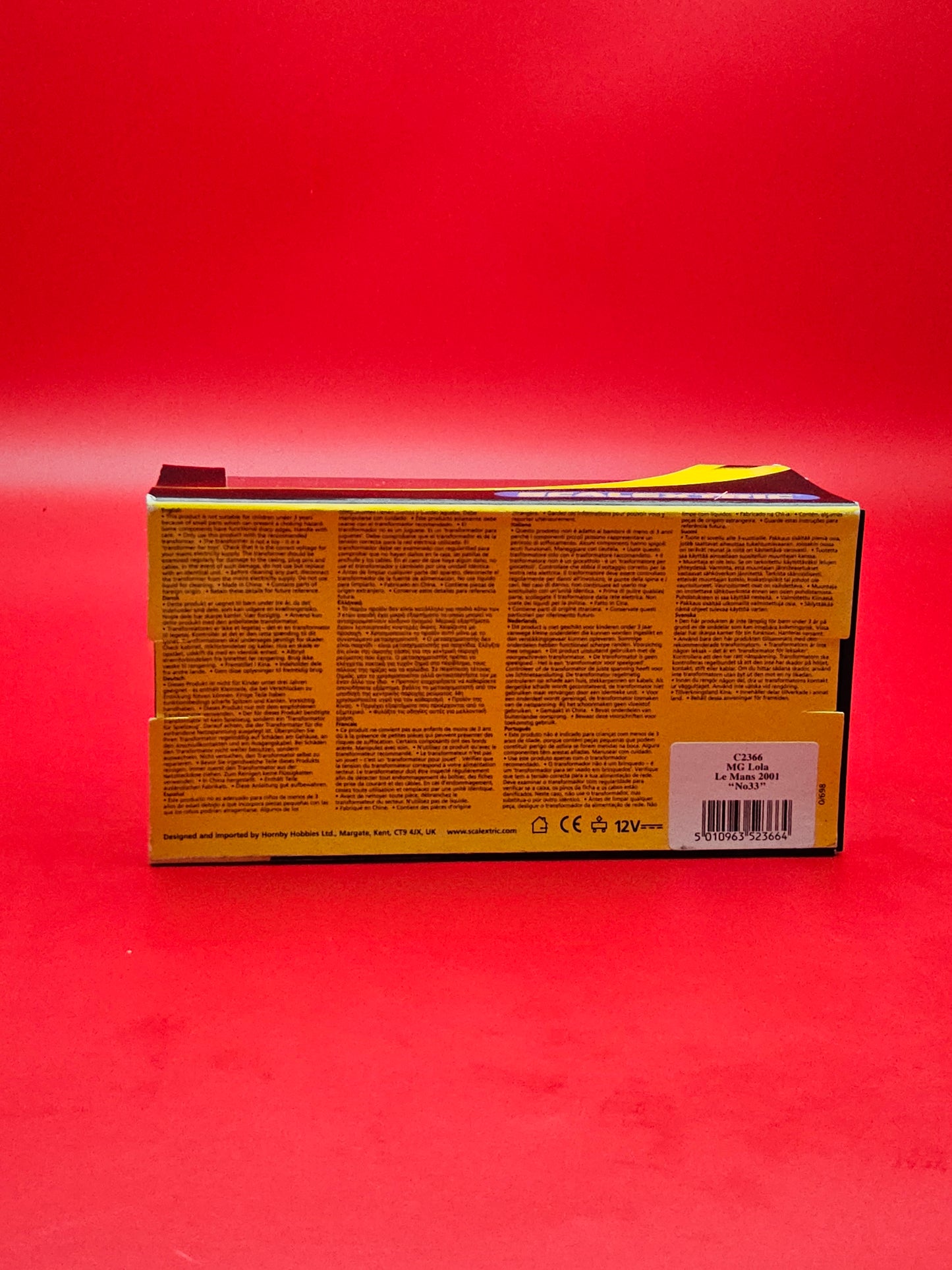 Scalextrics #C2366 MG Lola Le Mans sealed in original packaging