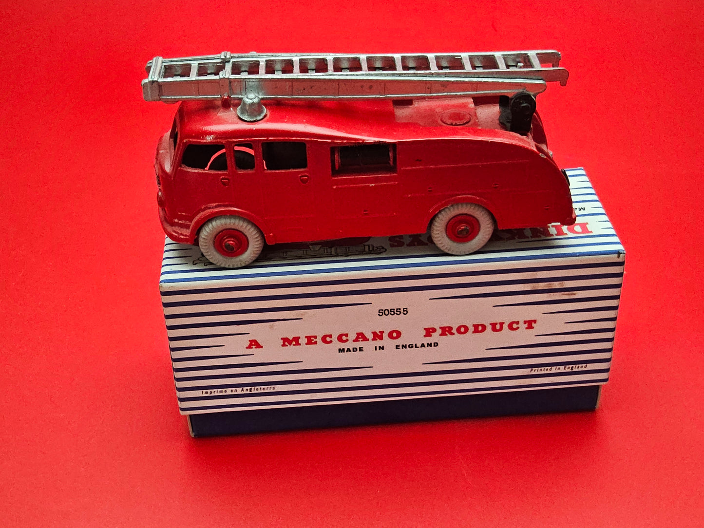 Dinky #555 fire truck with original box