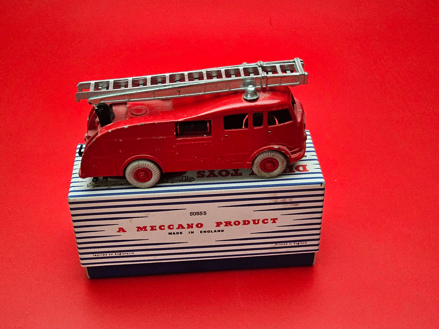 Dinky #555 fire truck with original box