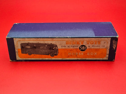Dinky #581 horse box with original box