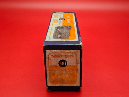 Dinky #581 horse box with original box
