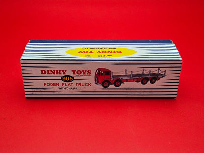 Dinky #905 Foden flat truck in original box