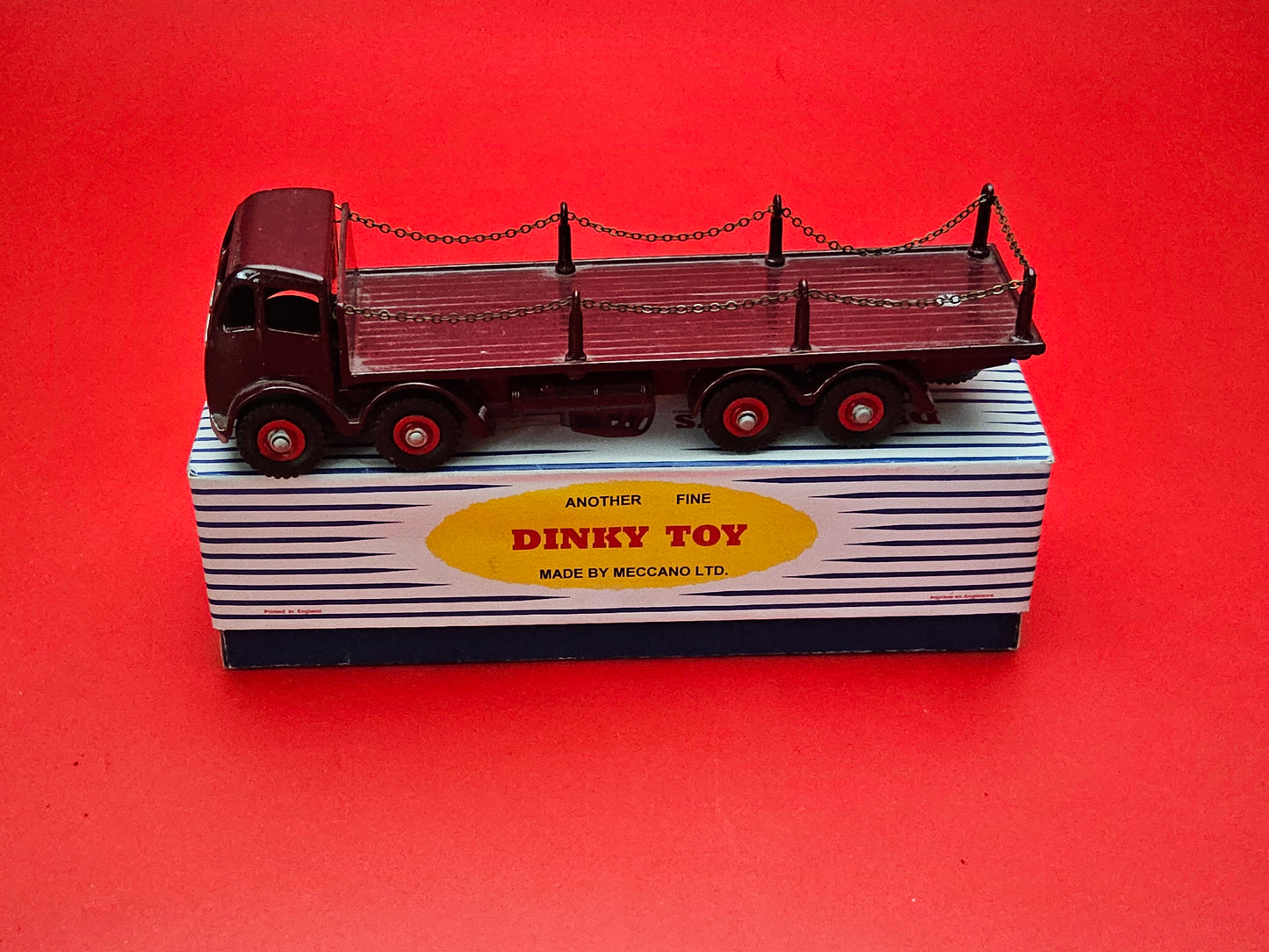 Dinky #905 Foden flat truck in original box