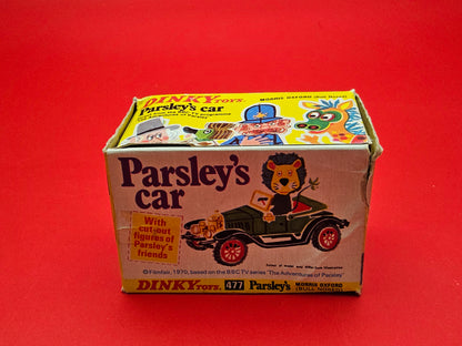 Dinky Parsleys car with original box