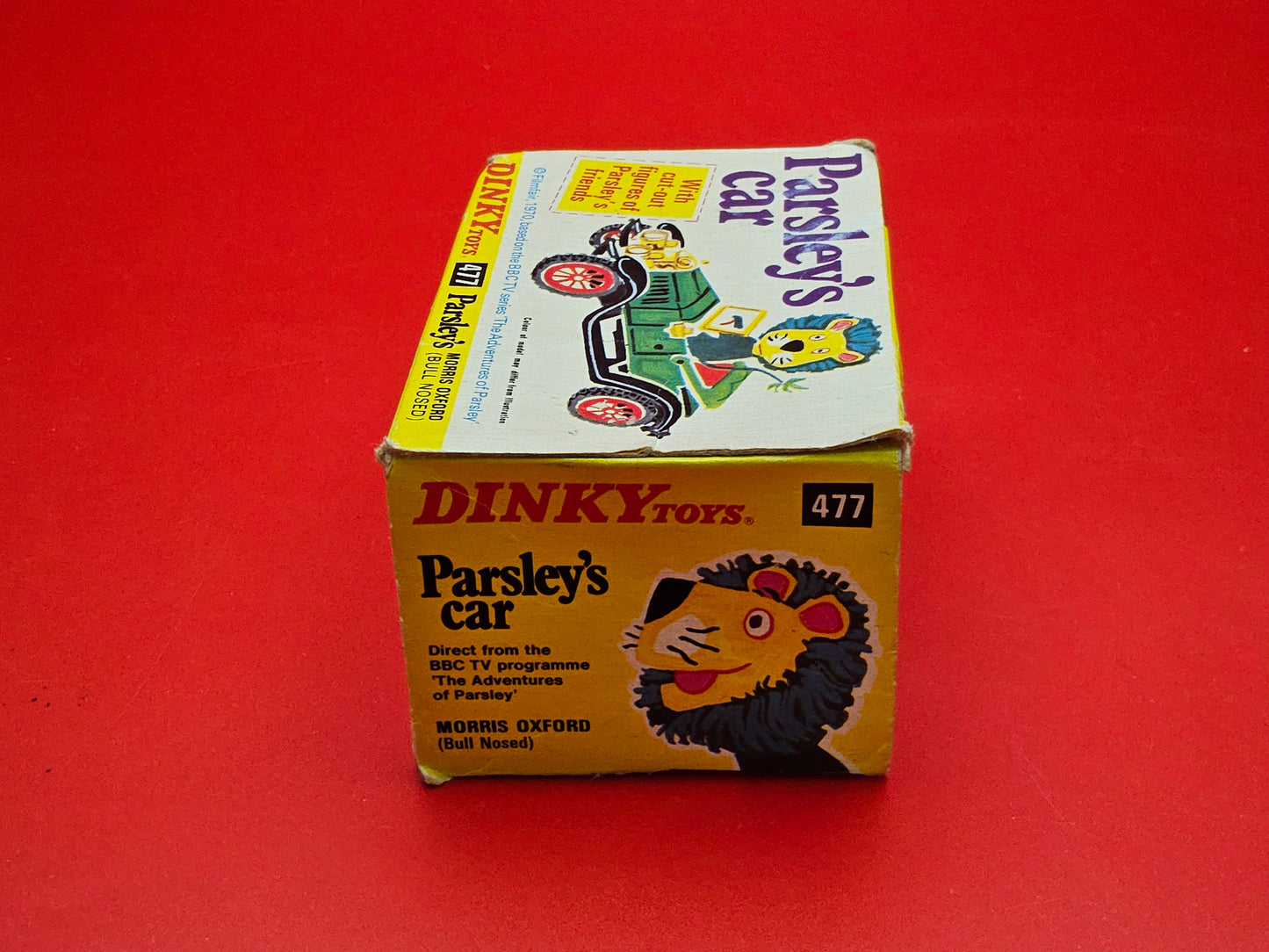 Dinky Parsleys car with original box