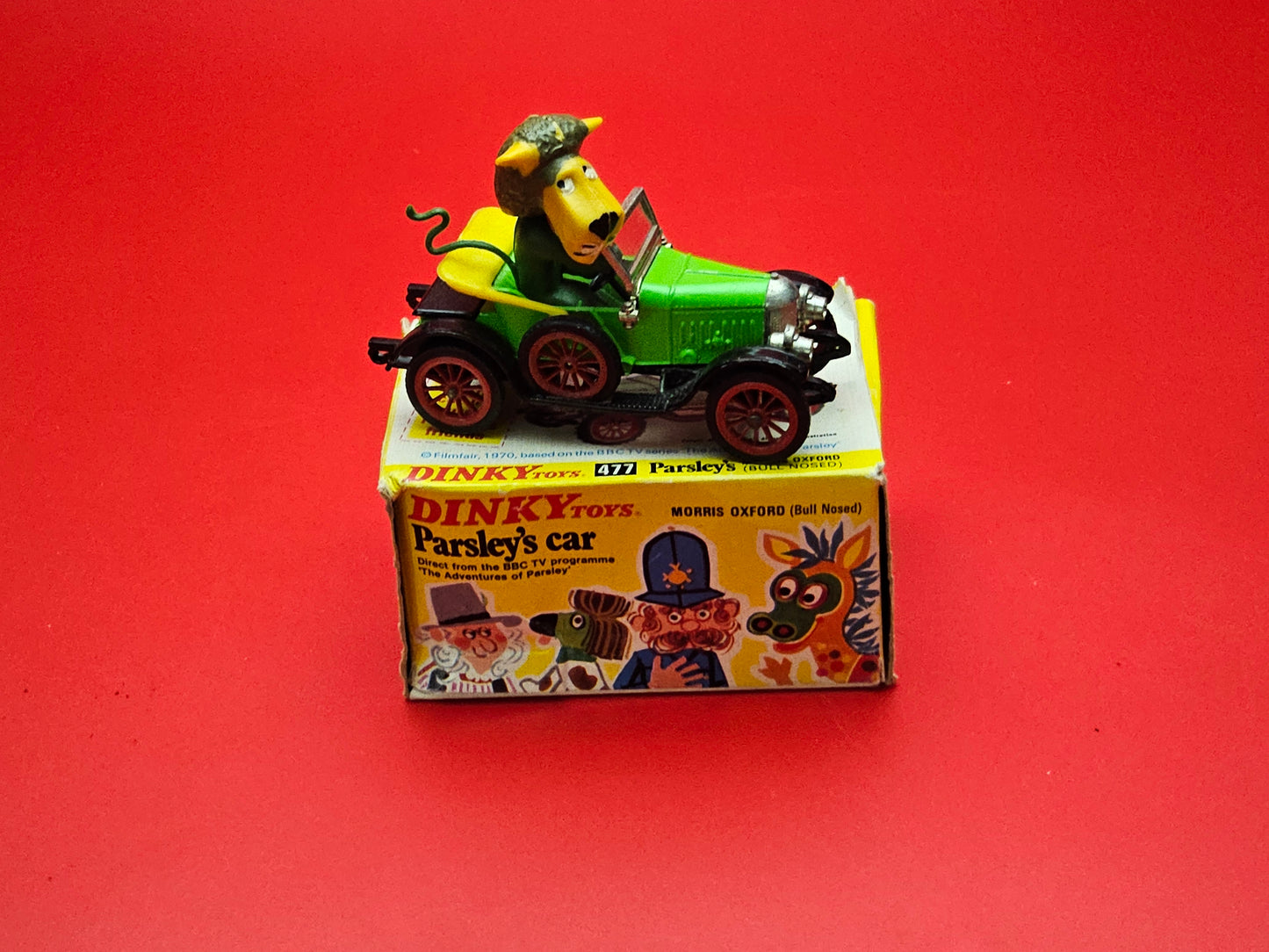 Dinky Parsleys car with original box