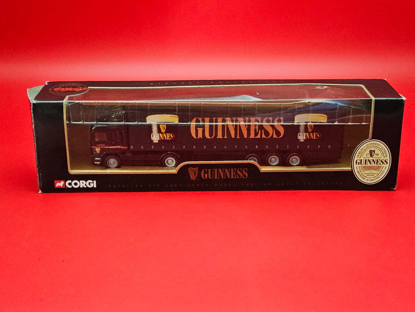 Corgi superhauler Guinness lorry sealed in original box