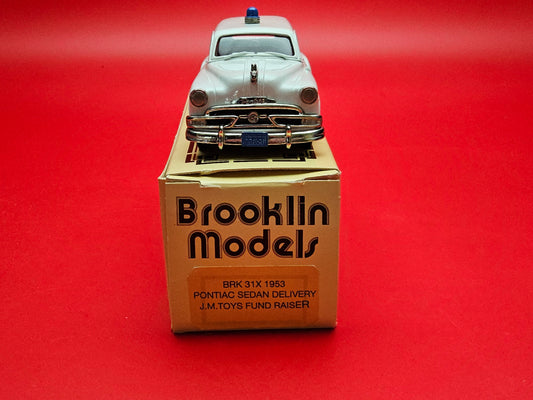 Brooklins model BRK 31x pontiac sedan J M toy fund raiser boxed