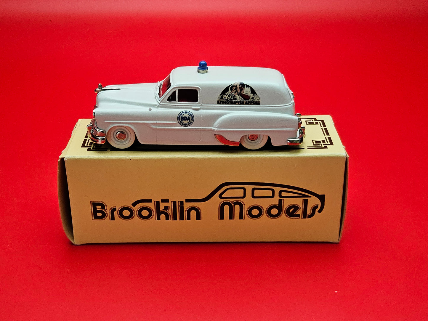 Brooklins model BRK 31x pontiac sedan J M toy fund raiser boxed