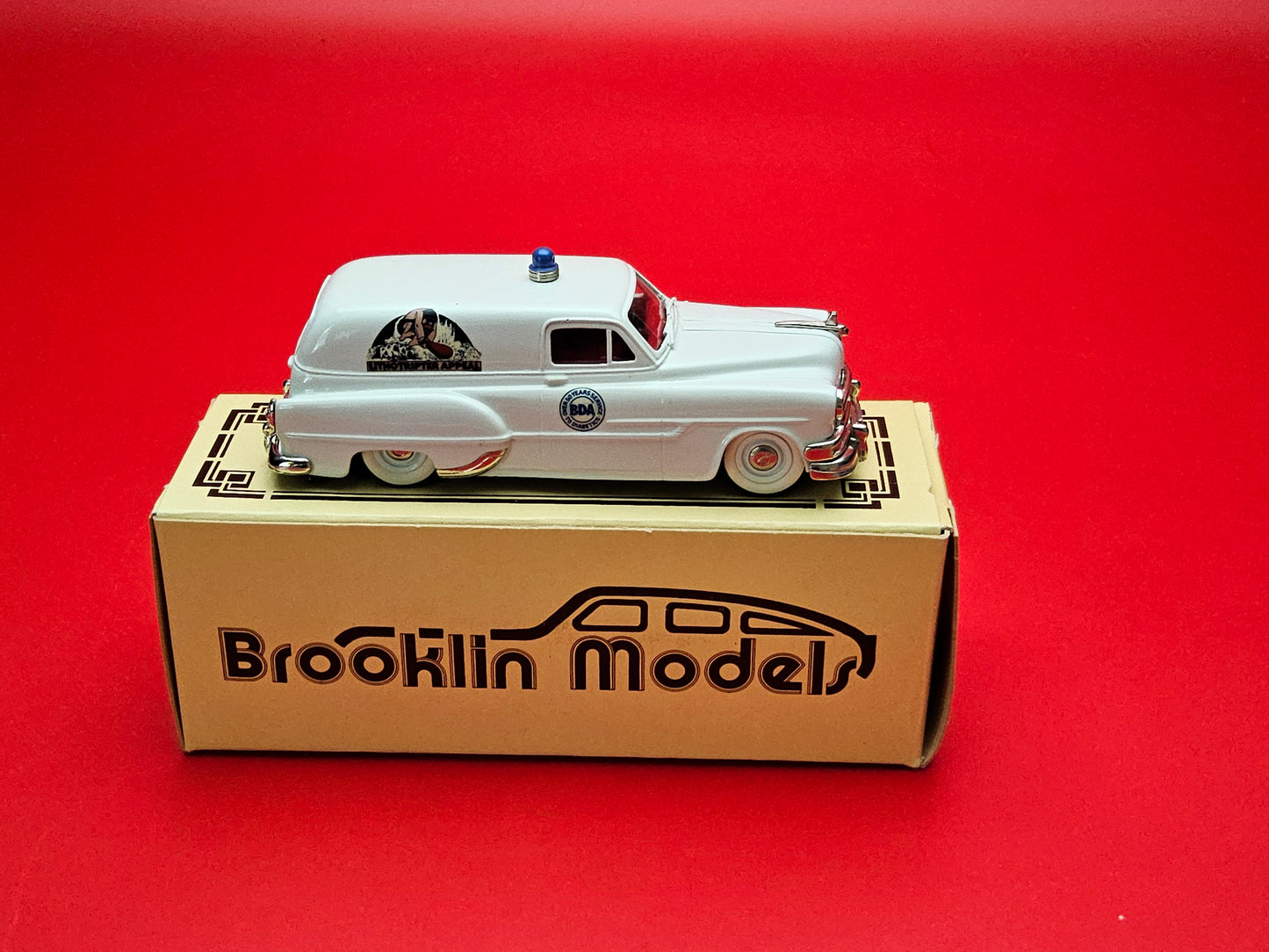 Brooklins model BRK 31x pontiac sedan J M toy fund raiser boxed