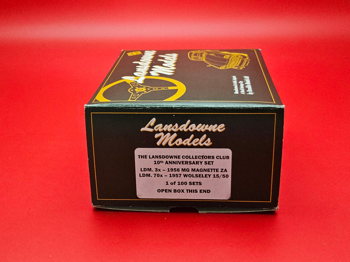 Lasndowne collectors club10th anniversary set boxed